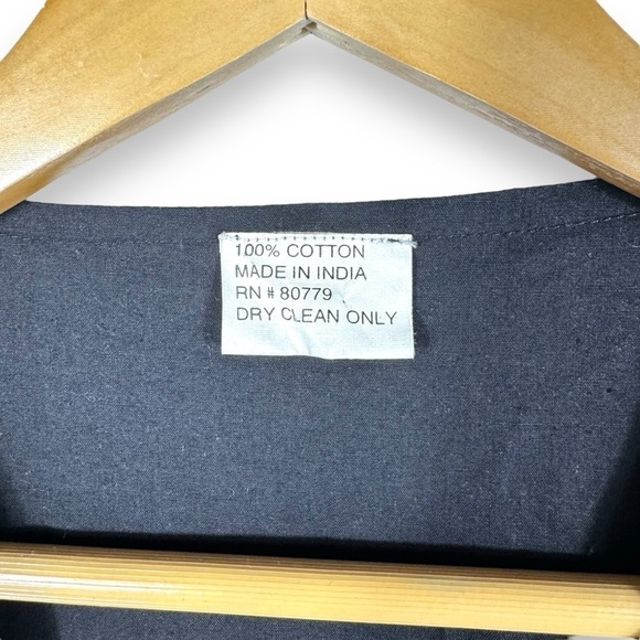 Vintage 90s Embroidered Tapestry Casual Vest, Multicolor Stripes, OSFM - Picture 4 of 10